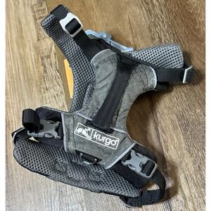 Kurgo Journey Air Harness w/ Reflective Trim | Small: 10-25 Lbs Black/Gray NEW
